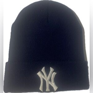 Navy Blue New York Yankees Ball Cap with White Logo